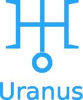Alchemical symbol for Uranus